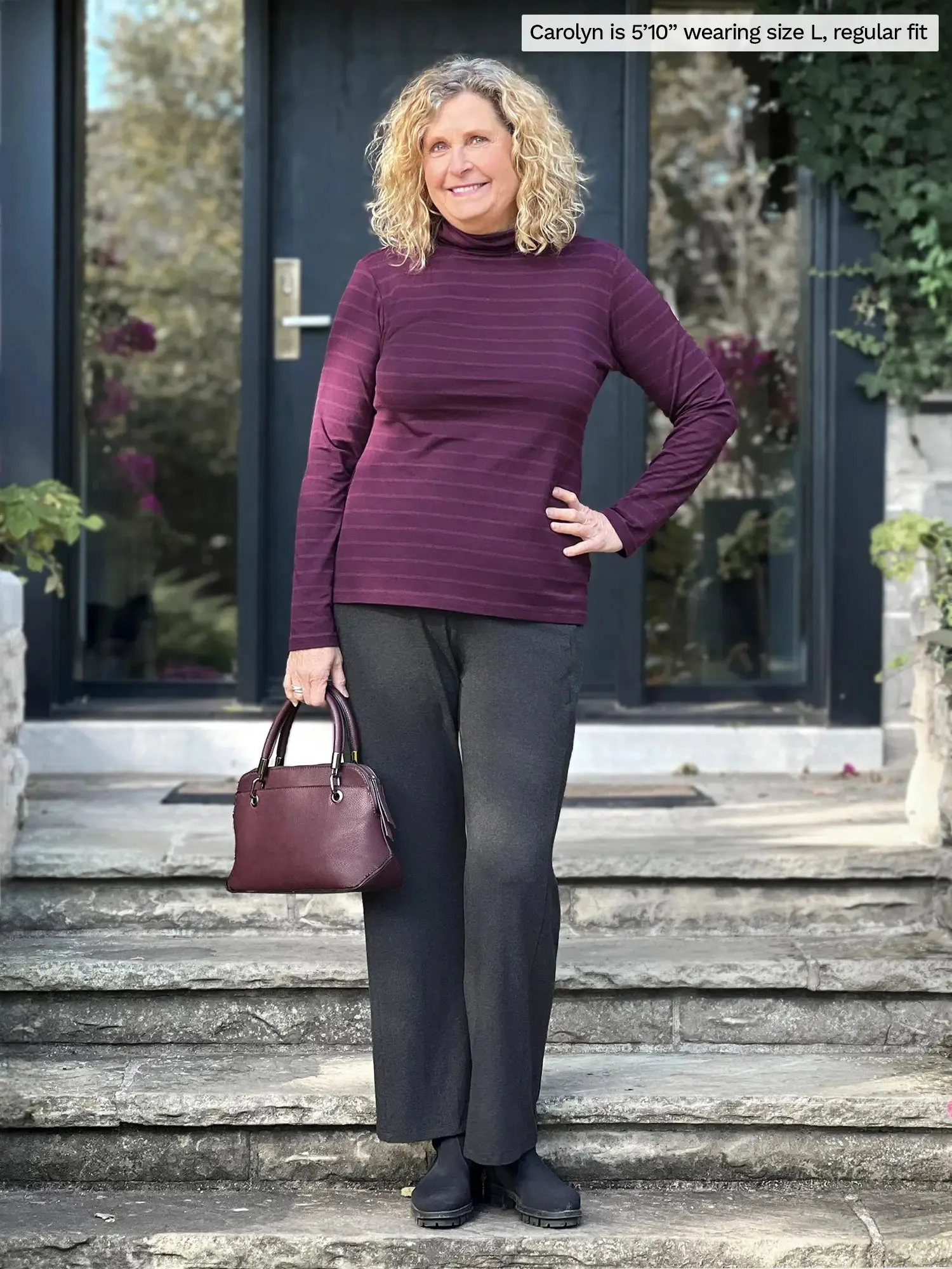 Kerry turtleneck top