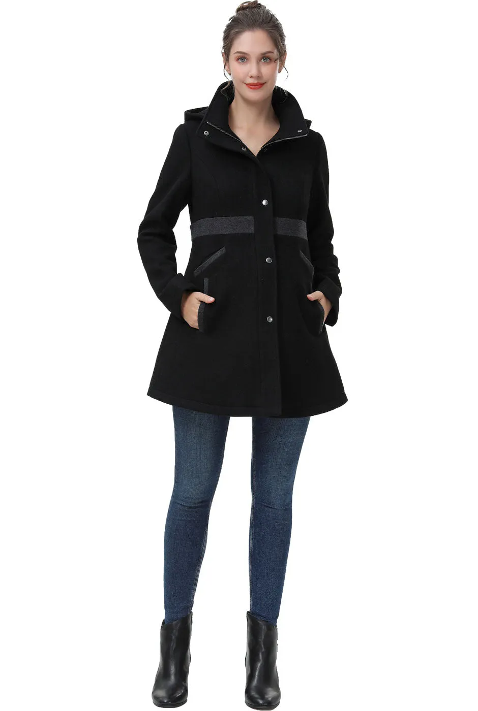 Kimi   Kai Maternity "Adeline" Wool Coat