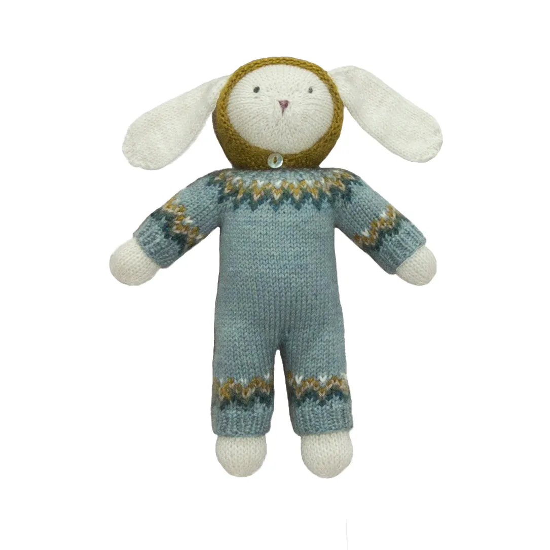 Lapin with Fair Isle Overalls