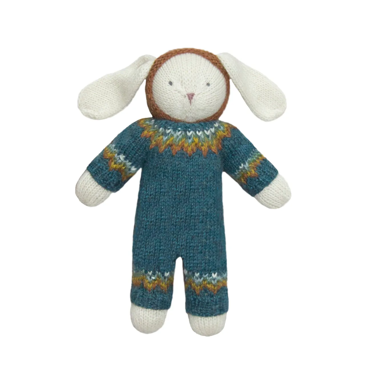 Lapin with Fair Isle Overalls