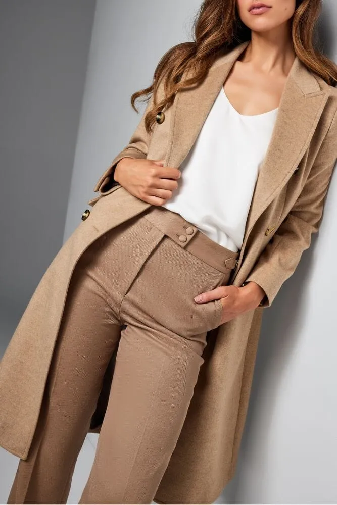 Laura Pant - Camel Heavy Twill