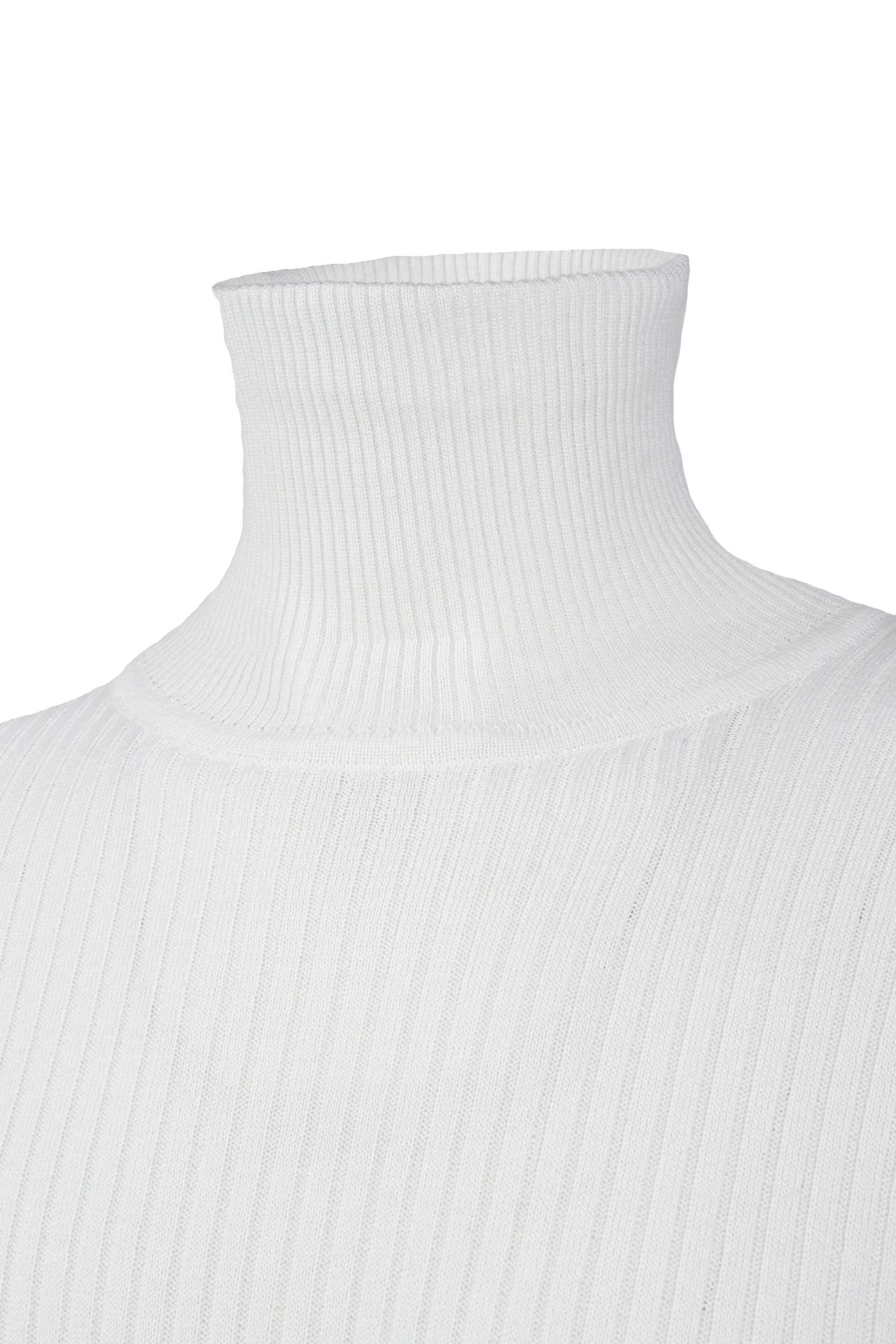 LCR Premium Turtleneck - White