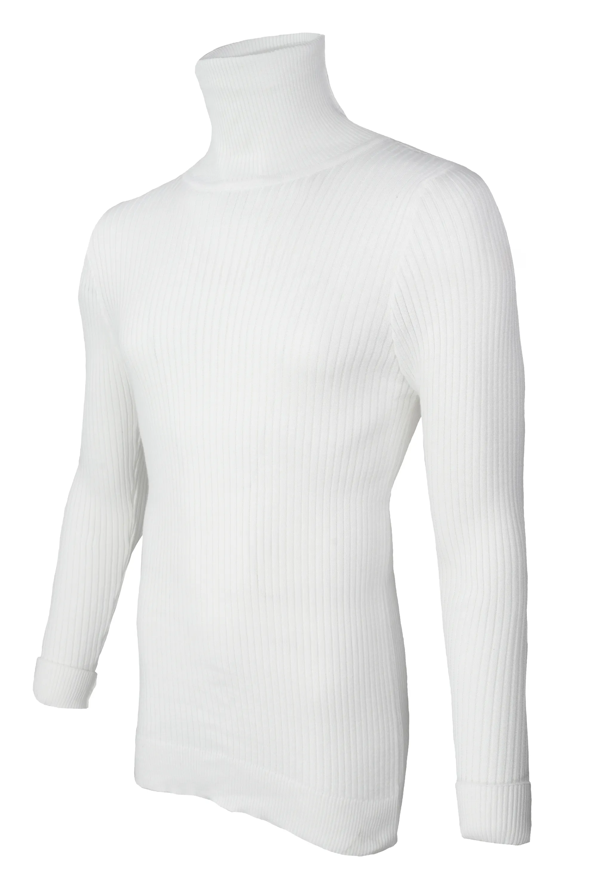 LCR Premium Turtleneck - White