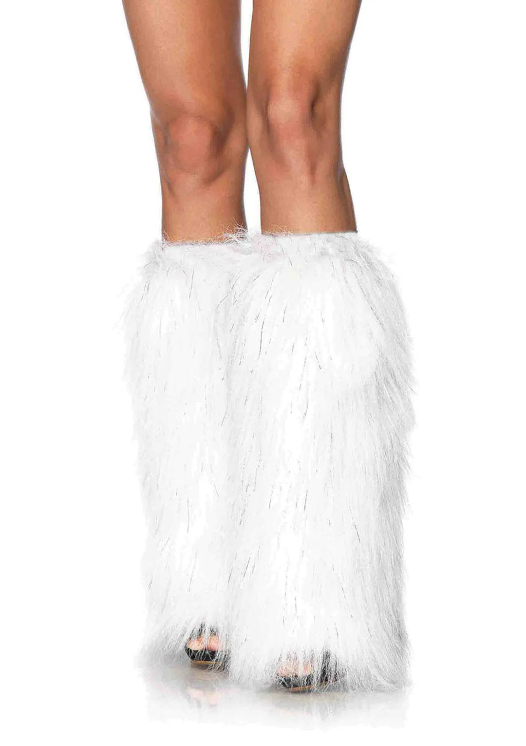 Leg Avenue  Furry Lurex Leg Warmers  3923