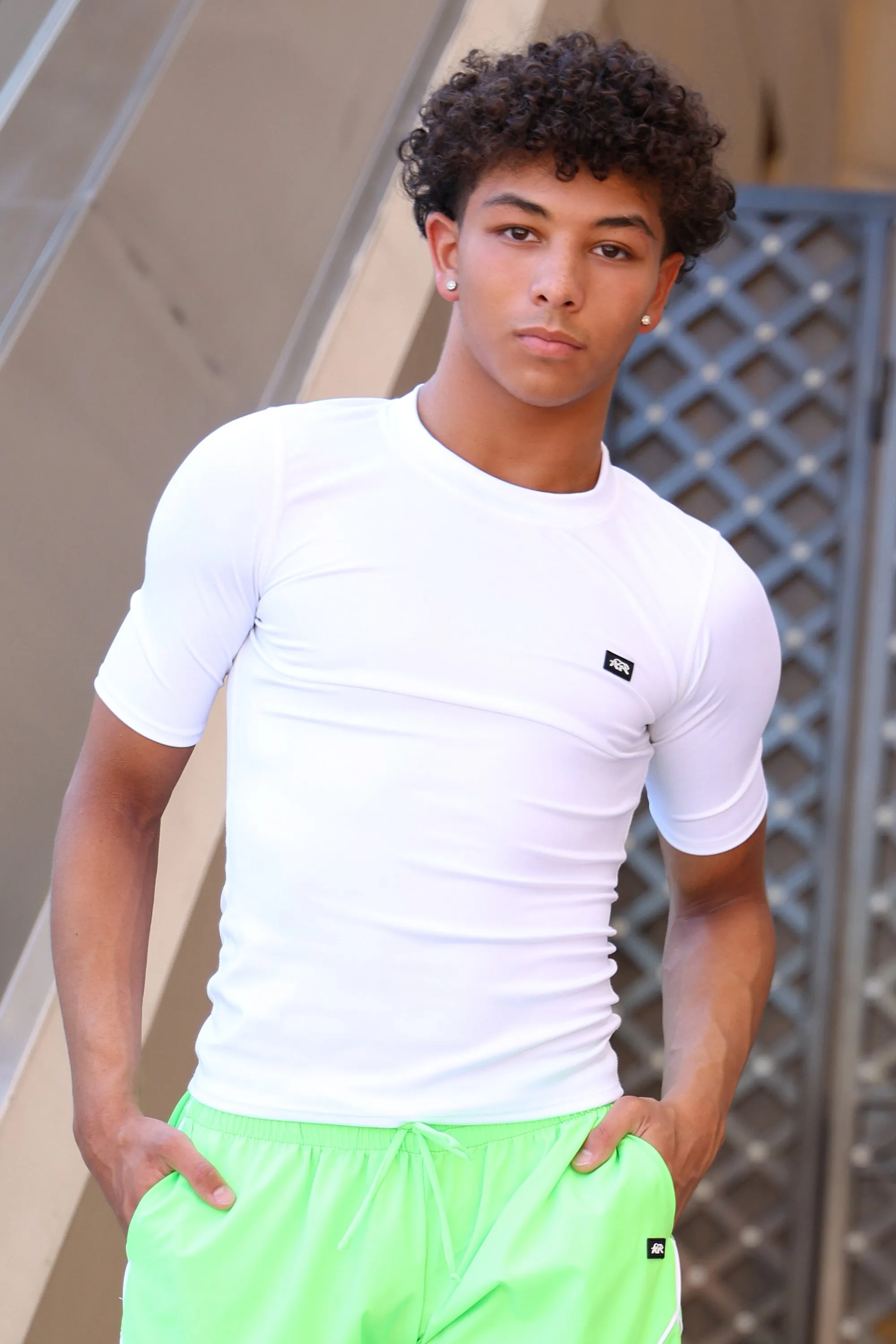 Legacy Compression Tee - White