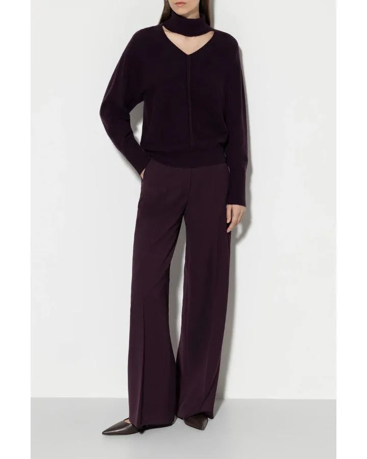 Luisa Cerano Wide Leg Full Length Dress Pants