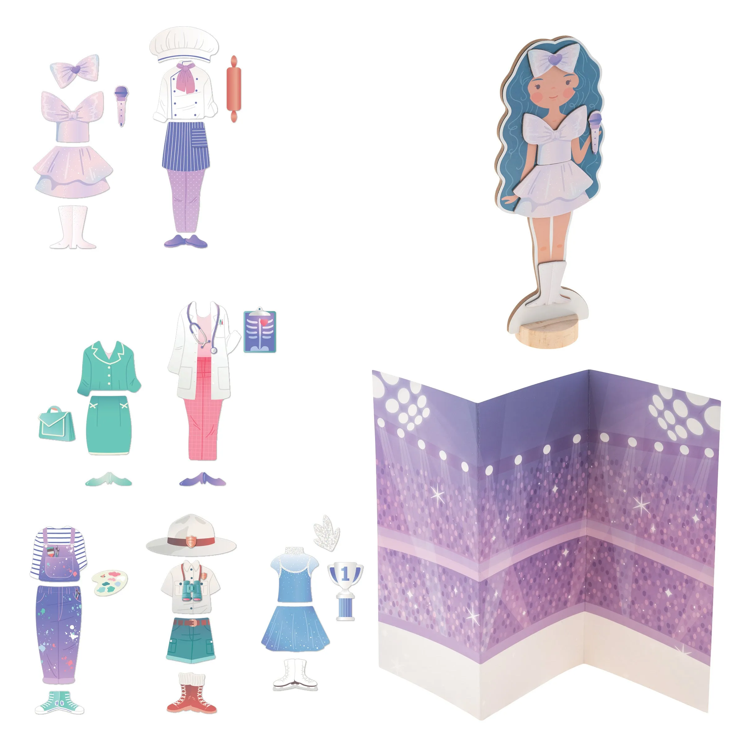 Magnetic Dress Up Dolls