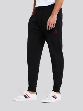 Mens Fleece Joggers in Black