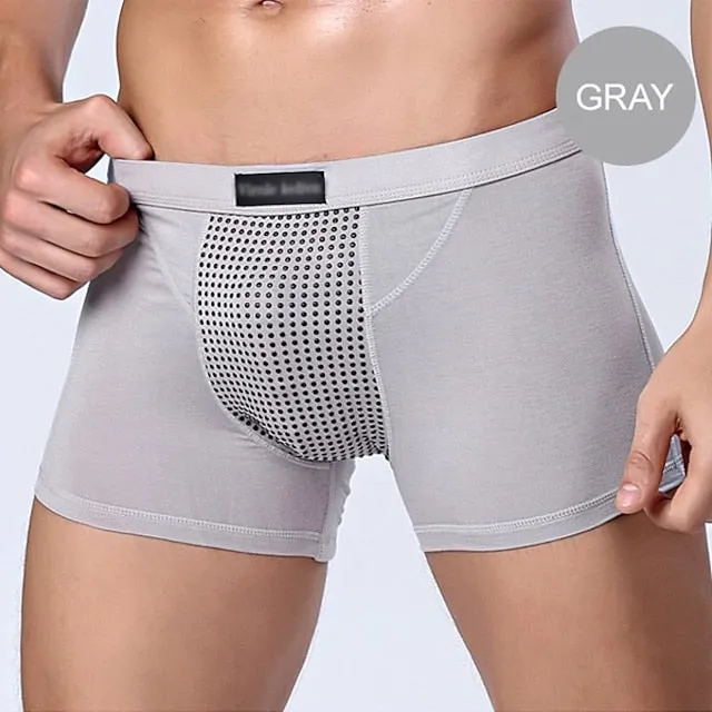 Men's underwear Underpants Physiotherapy Health Magnet Underwear Cotton Magnetic Underwear Boxer Shorts