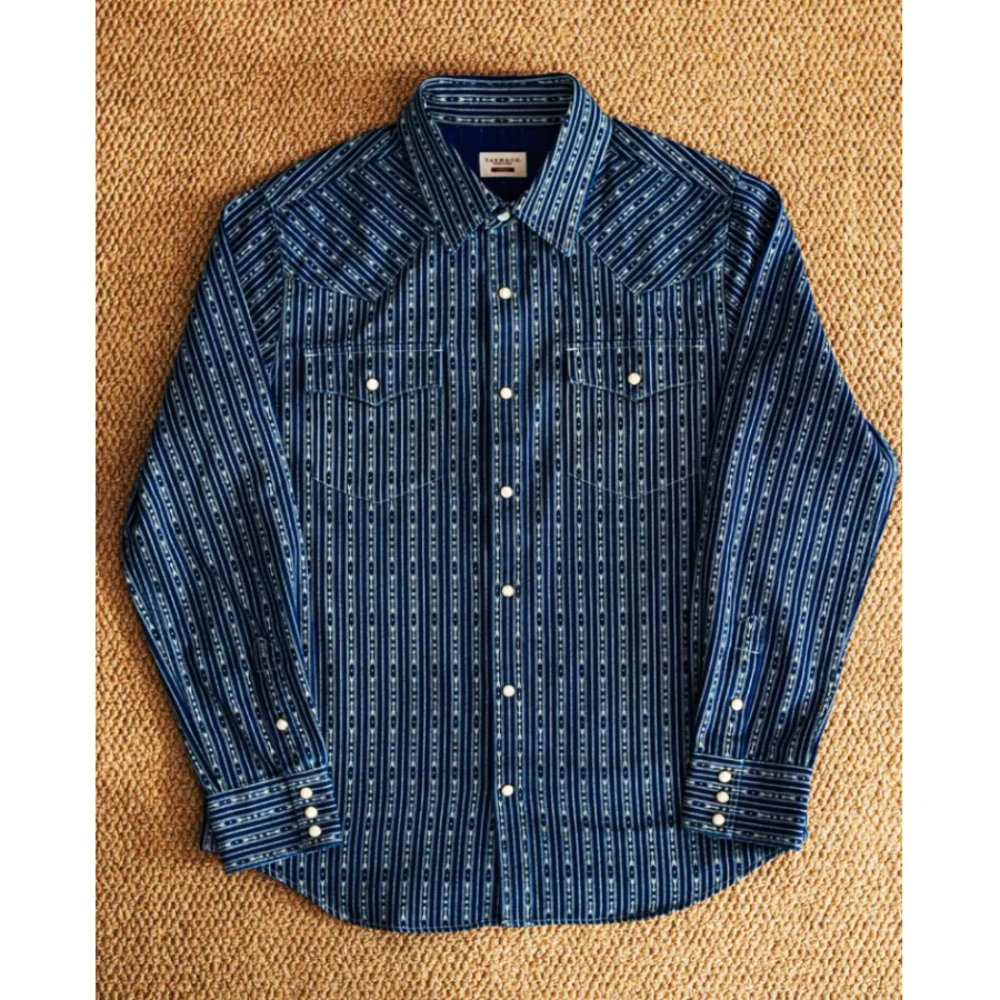 Men's Wabash Western Denim Shirt