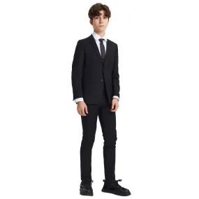 Modern Boy's 5pc Solid Suit