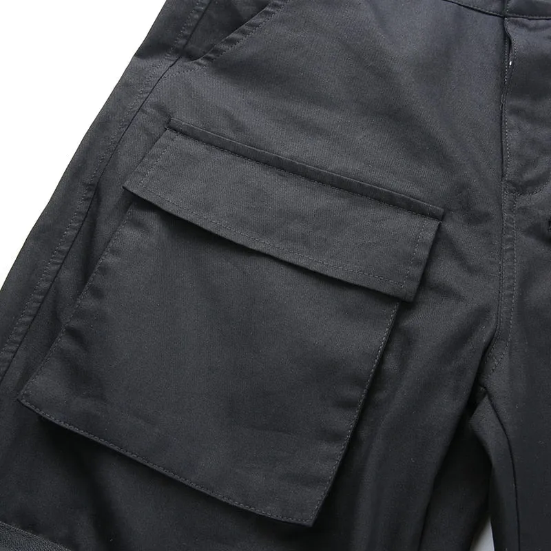 Multi-Pocket High Waist Cargo Pants