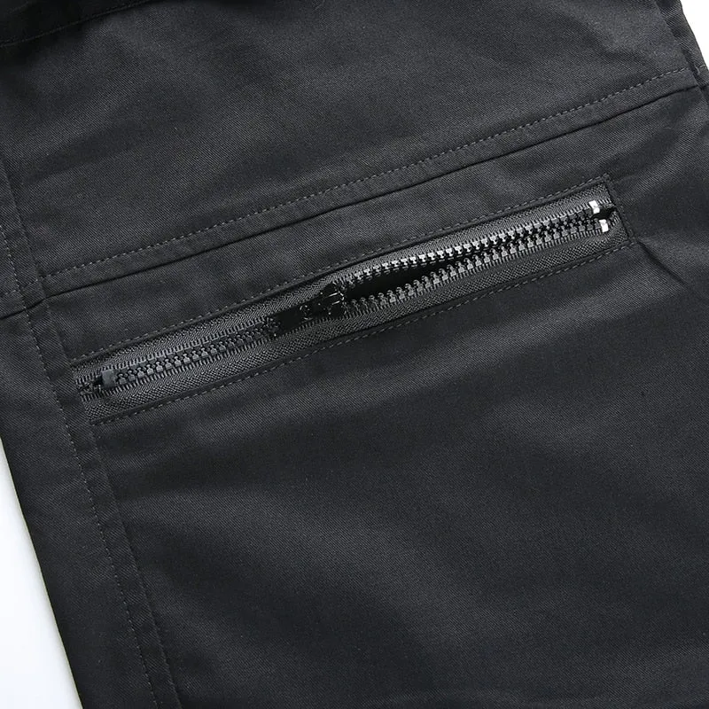 Multi-Pocket High Waist Cargo Pants