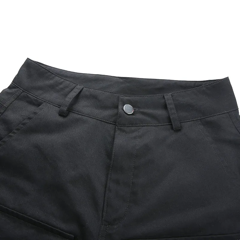 Multi-Pocket High Waist Cargo Pants