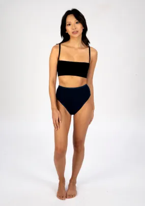 Navy High Waisted Period Pant - Super Heavy Absorbency