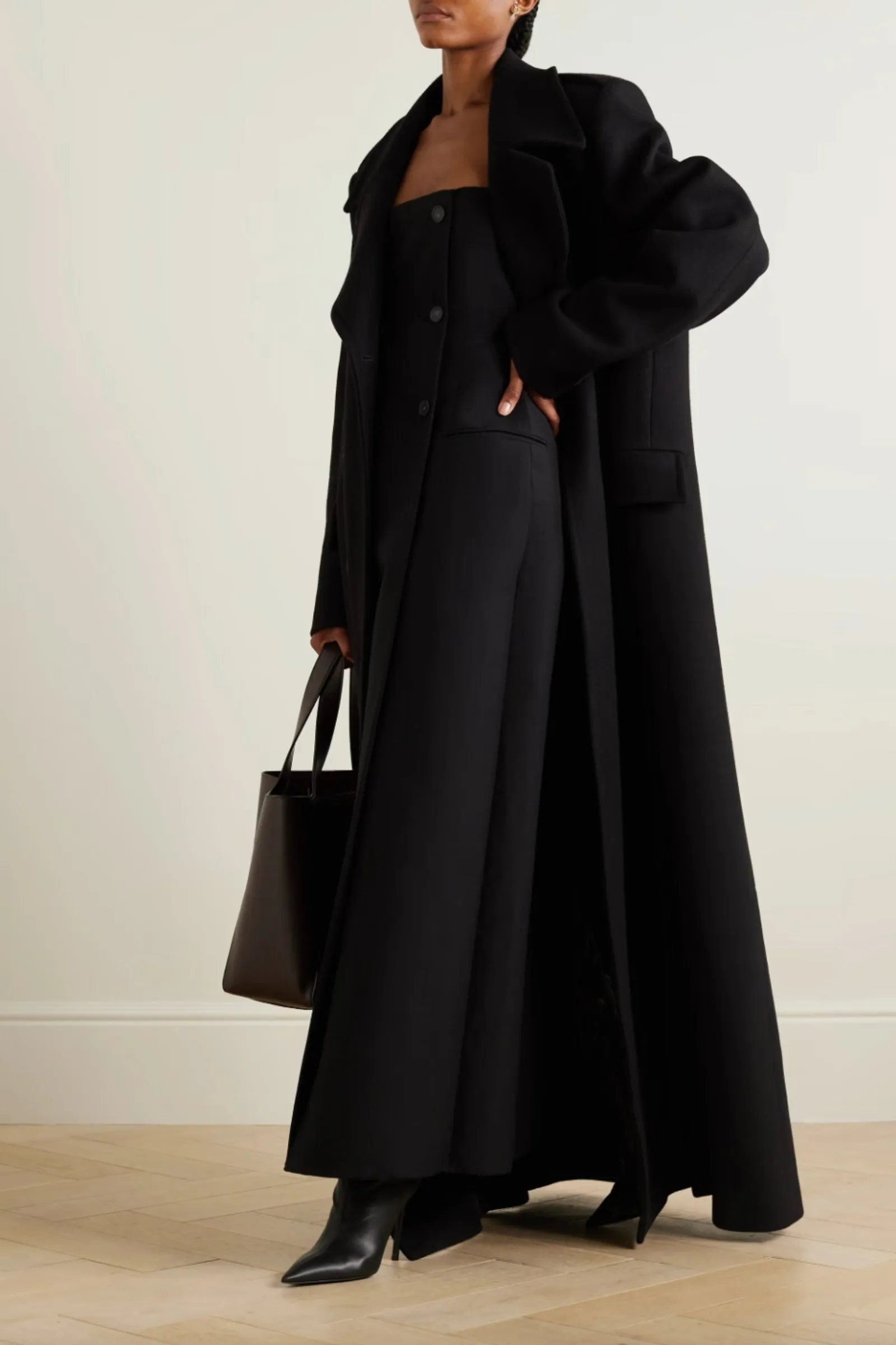 NET SUSTAIN Oversized Wool Coat