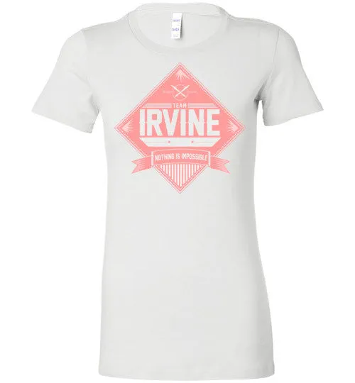 *NEW* Team Irvine "Nothing Is Impossible" - White - Ladies