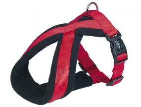 NOBBY ADJUSTABLE COMFORT HARNESS CLASSIC WAIST: 60-90 CM; W: 25/50 MM - RED