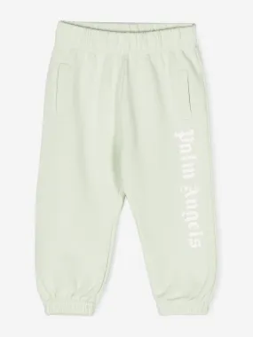 Palm Angels Baby Overlogo Joggers in Green