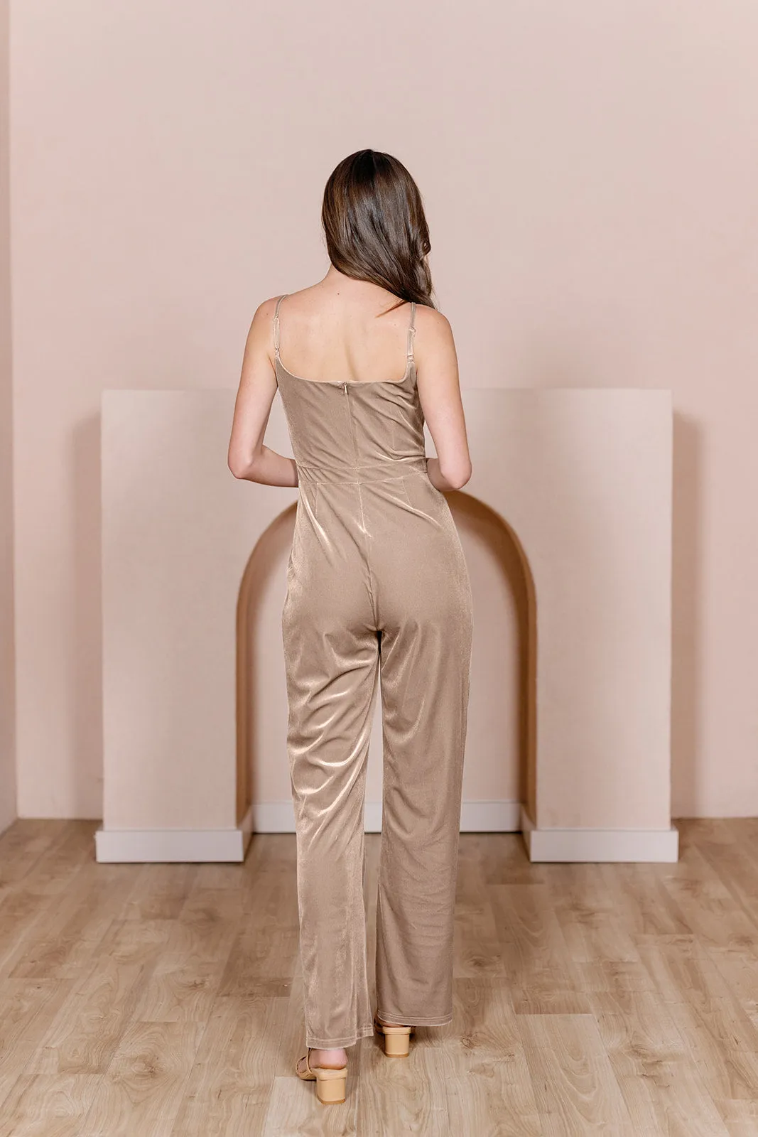 Parker Velvet Jumpsuit | Made To Order