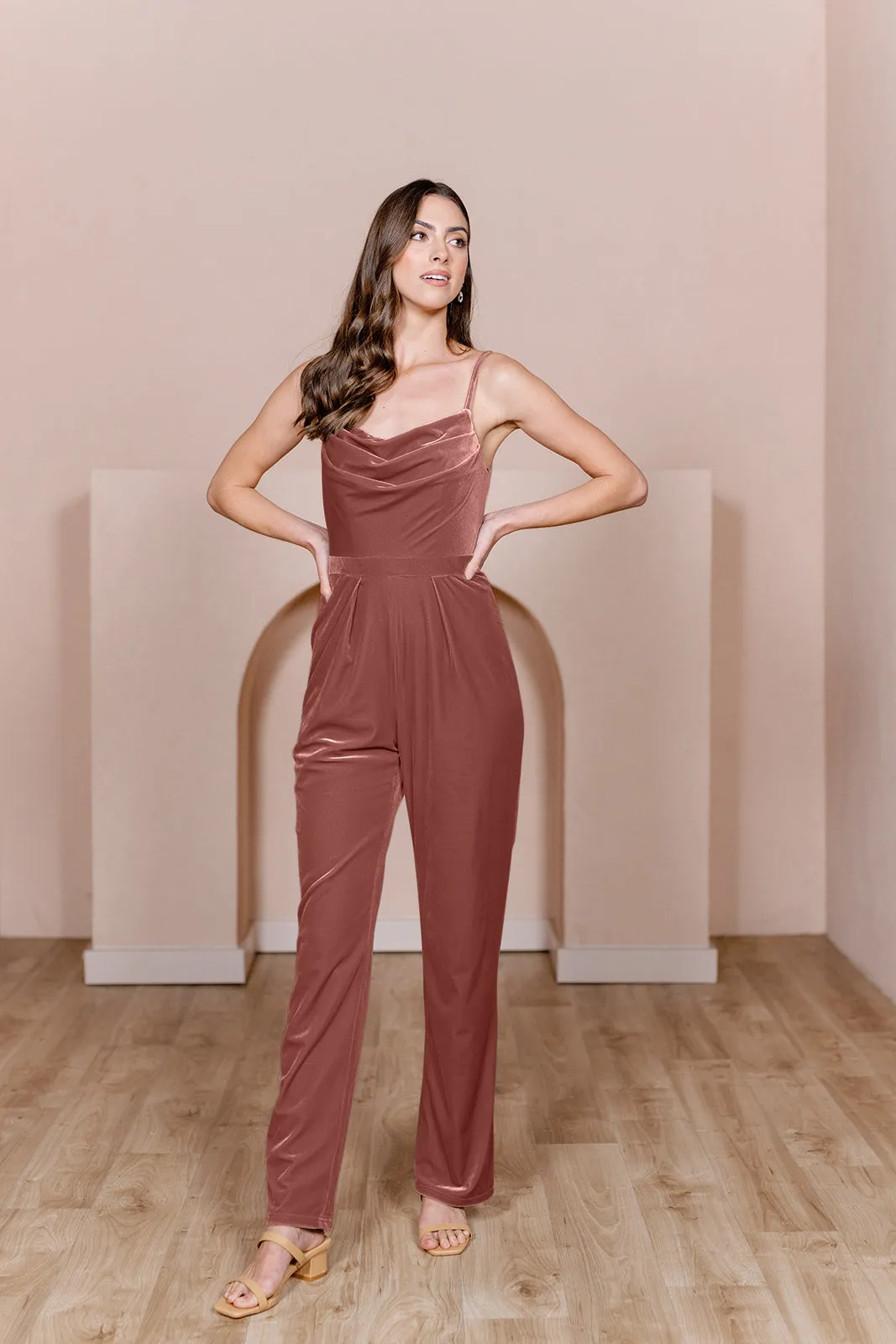 Parker Velvet Jumpsuit | Made To Order