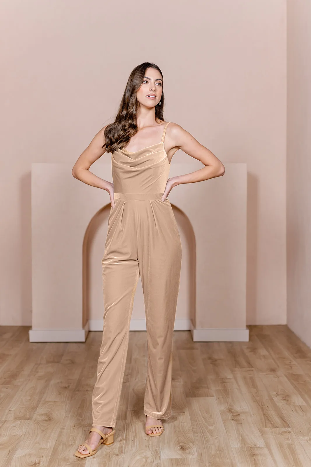 Parker Velvet Jumpsuit | Made To Order