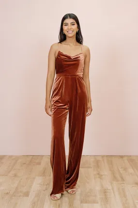 Parker Velvet Jumpsuit | Made To Order