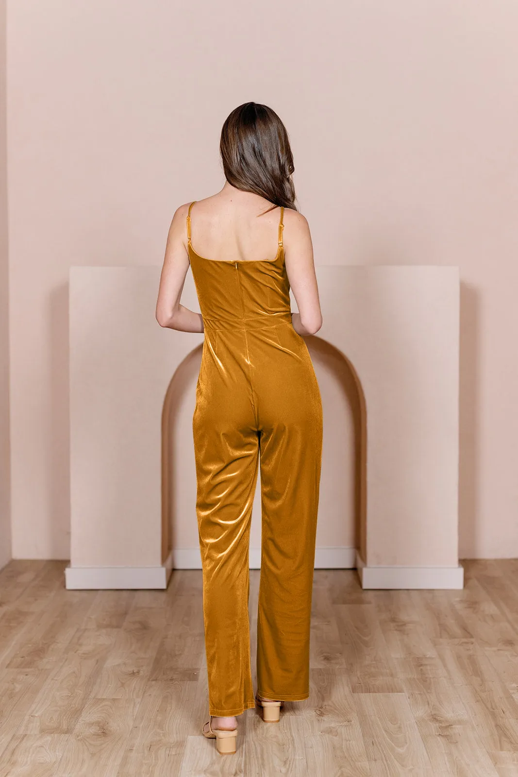 Parker Velvet Jumpsuit | Made To Order