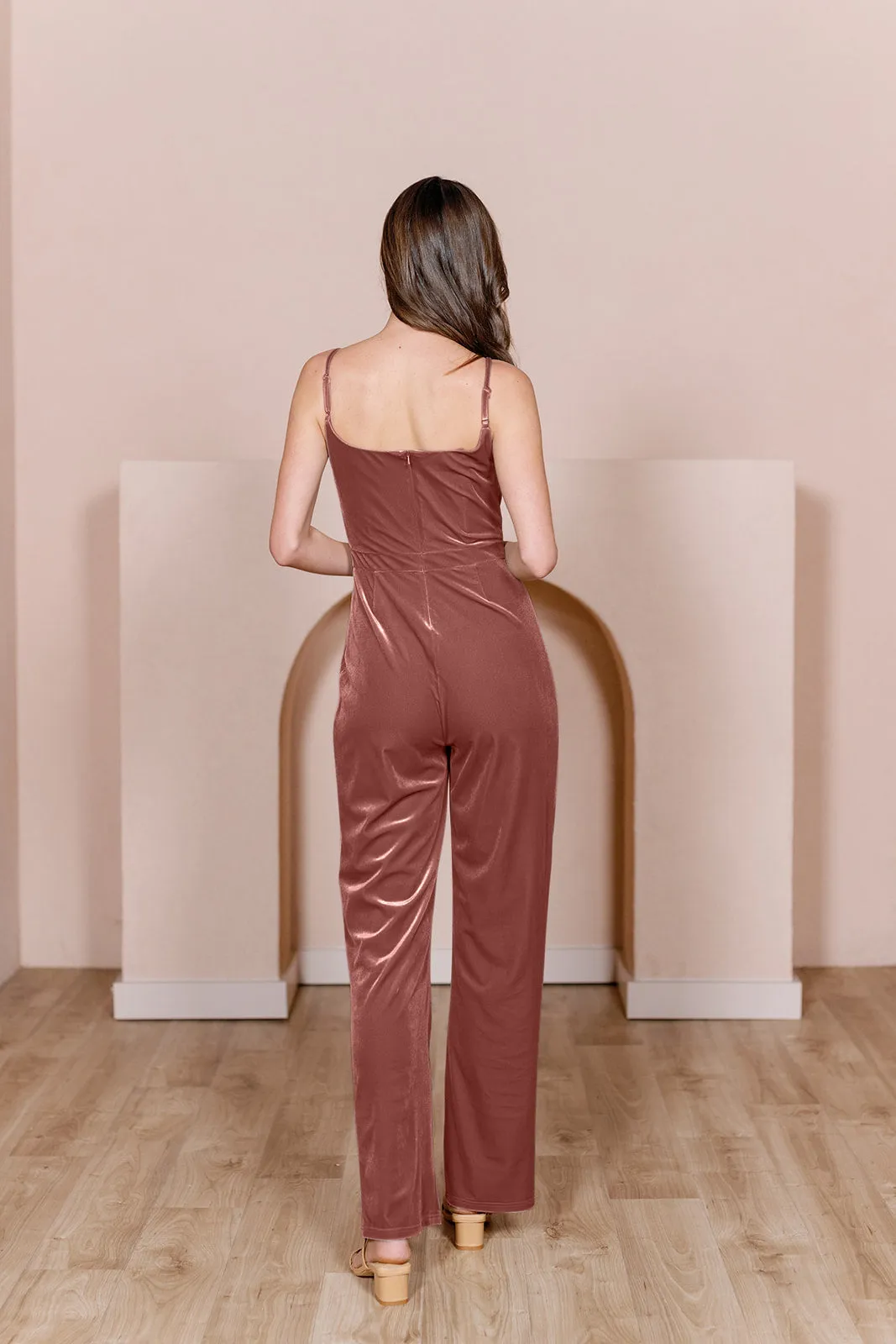 Parker Velvet Jumpsuit | Made To Order