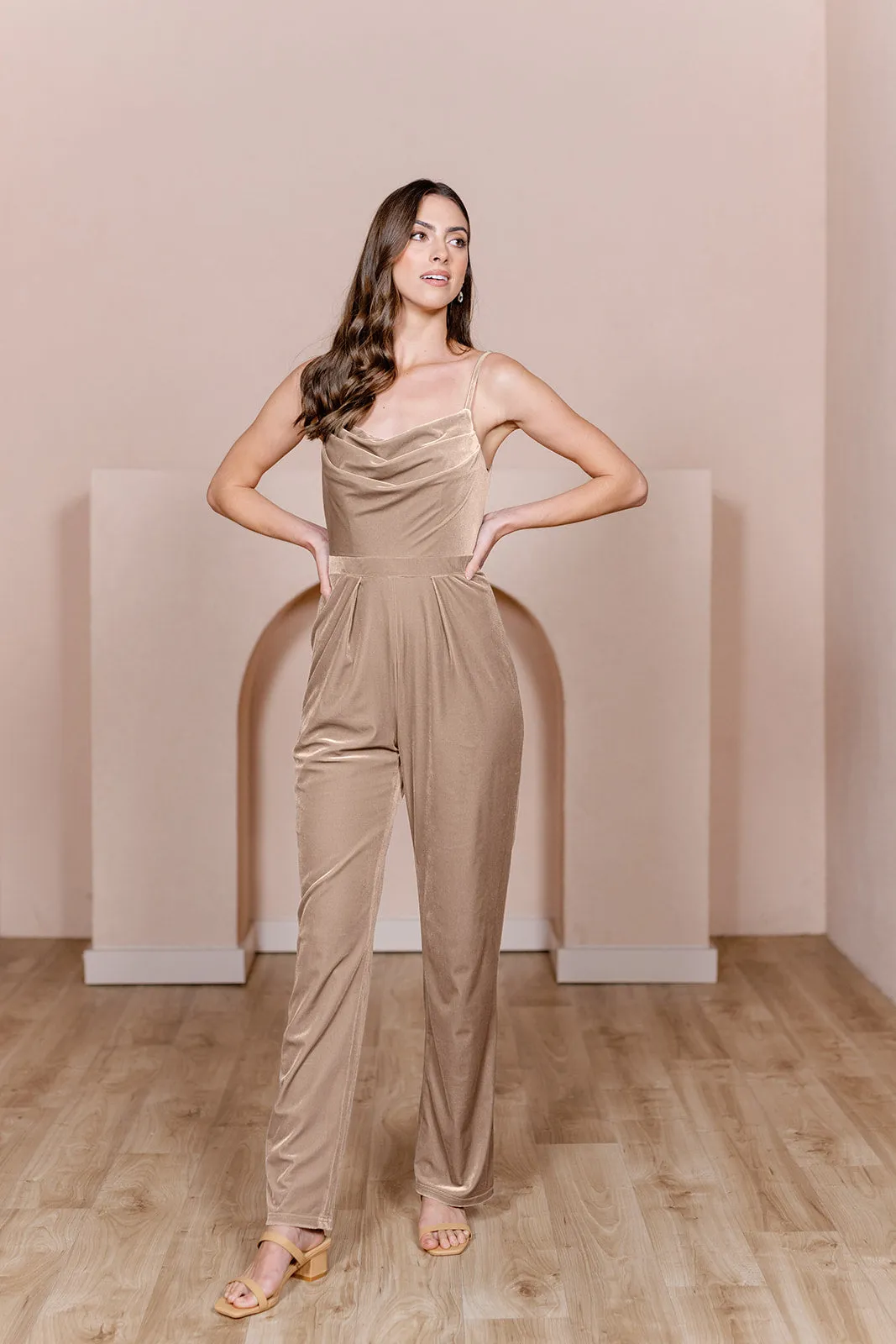 Parker Velvet Jumpsuit | Made To Order