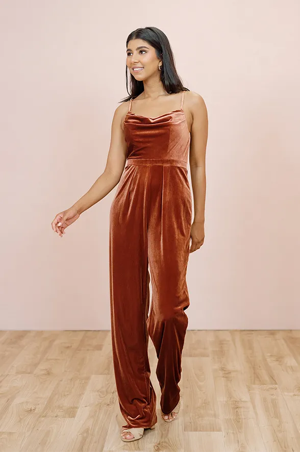 Parker Velvet Jumpsuit | Made To Order