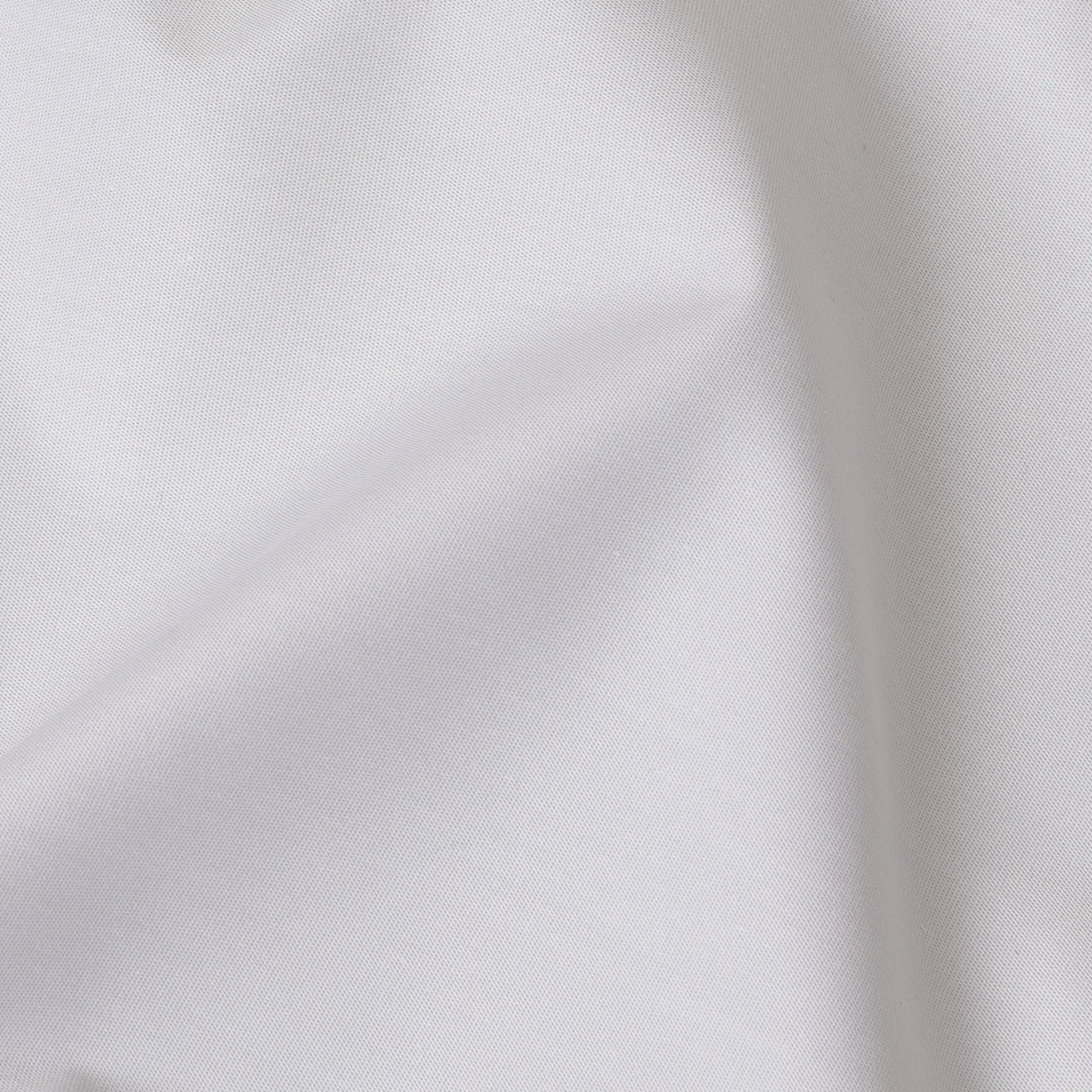 Pearl white Plain Premium pure Swiss 100% cotton shirting fabric-D16609