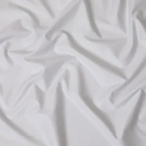 Pearl white Plain Premium pure Swiss 100% cotton shirting fabric-D16609