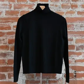 Pendleton Merino Turtleneck in Black