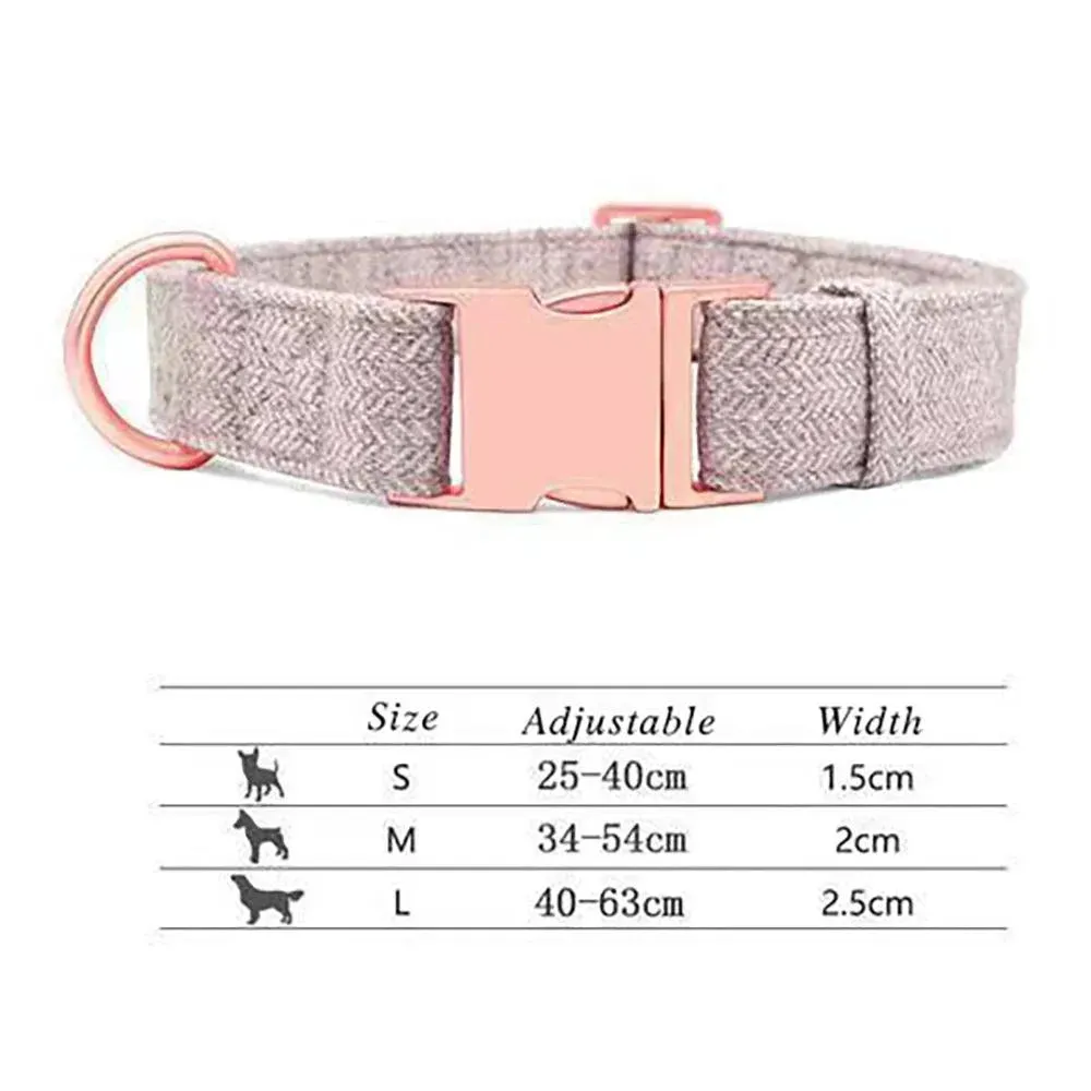 Personalized Name Adjustable Collar