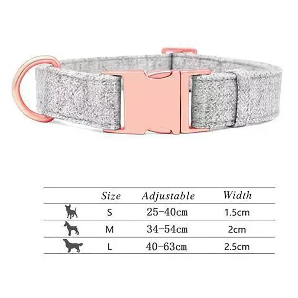 Personalized Name Adjustable Collar