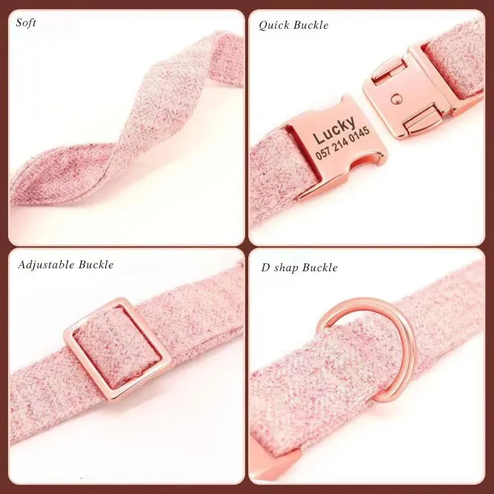 Personalized Name Adjustable Collar