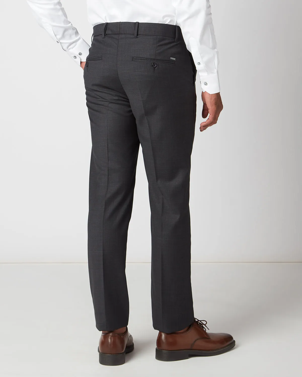 Premier Blended Wool Dress Pants - Black