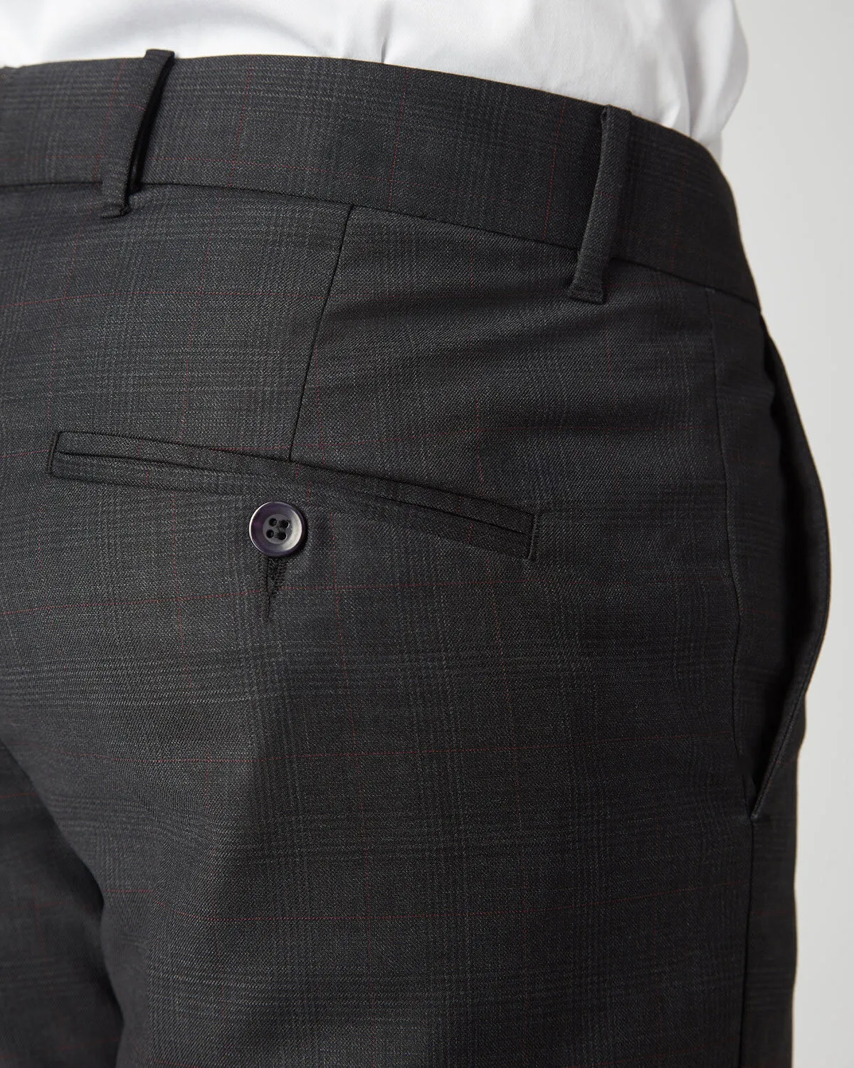 Premier Blended Wool Dress Pants - Black