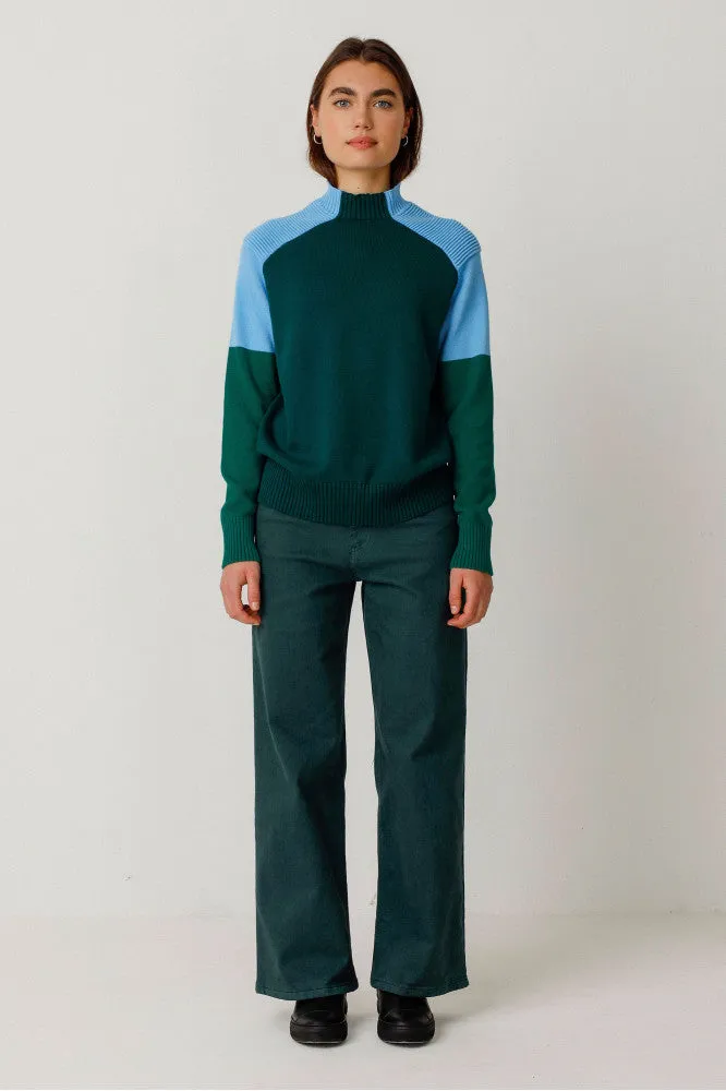 Pullover KORUKU dark green | SKFK