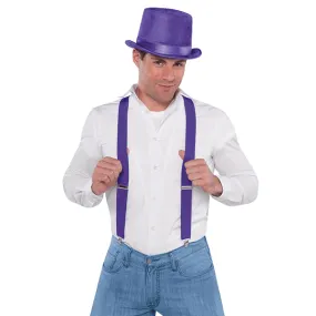 Purple Suspenders | 1ct.