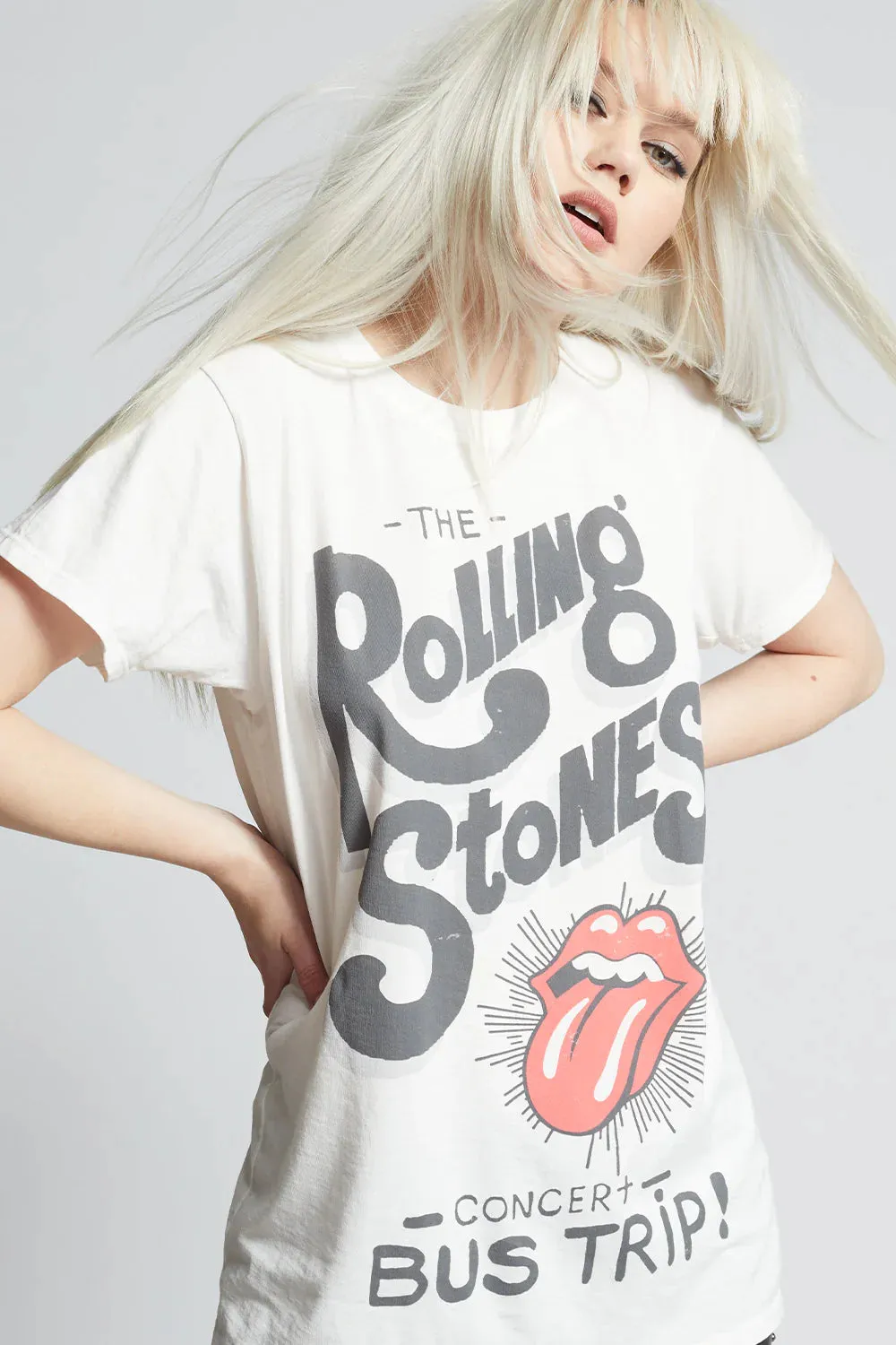 Recycled Karma The Rolling Stones Bus Trip Tee