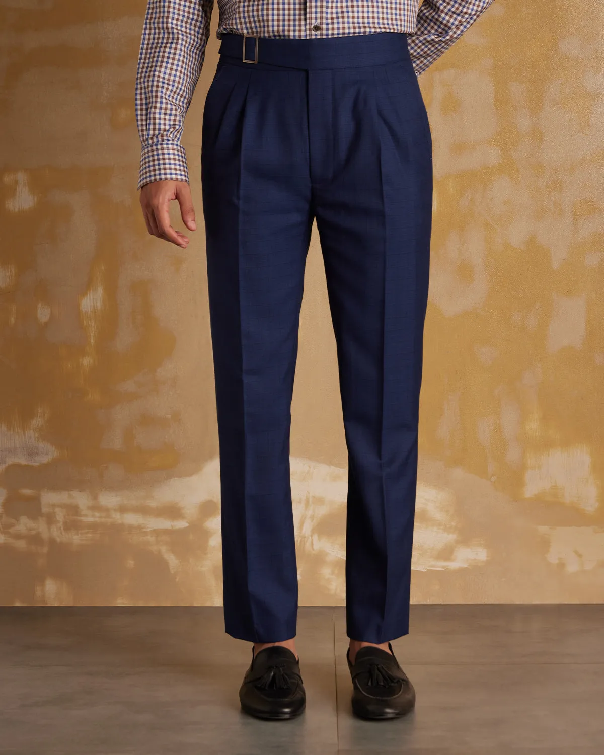 Royal Blended Wool Neapolitan Dress Pants