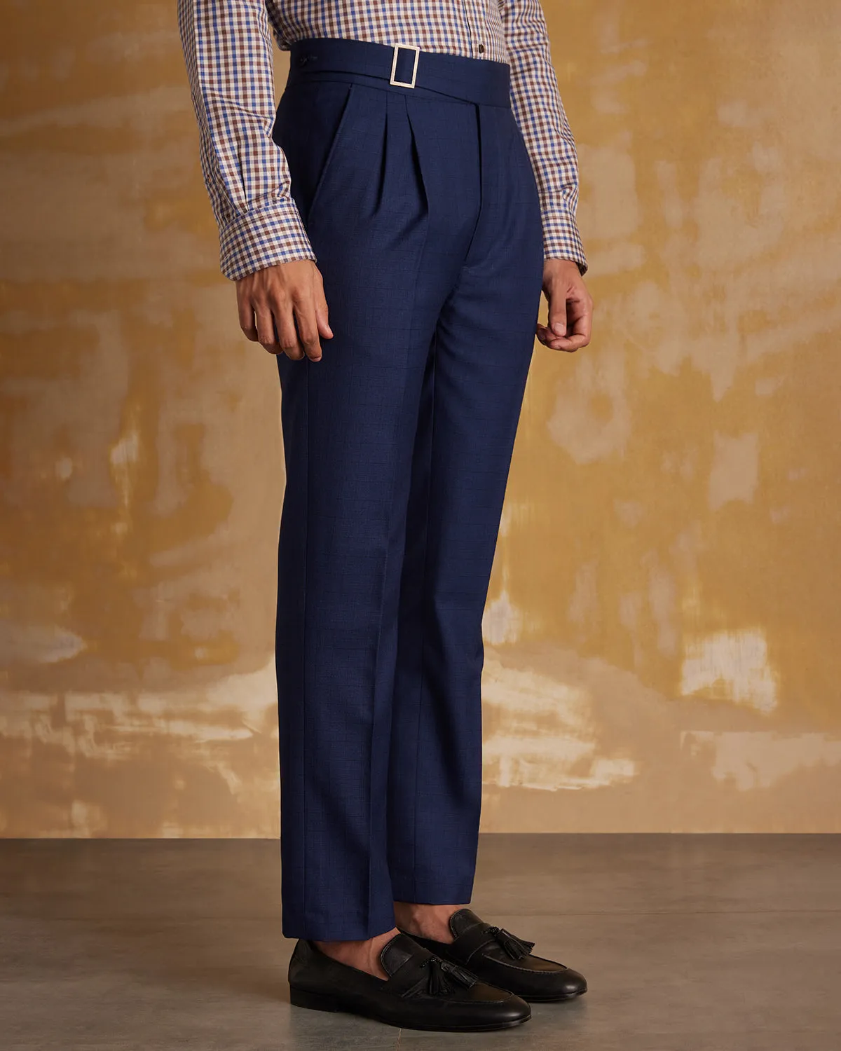 Royal Blended Wool Neapolitan Dress Pants