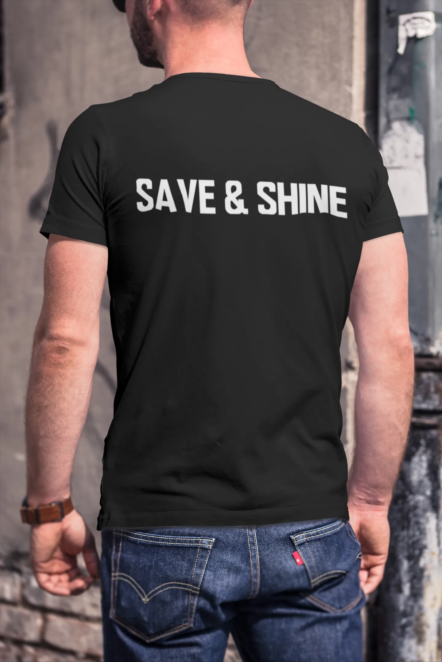 Save and Shine Small Logo Unisex Tee