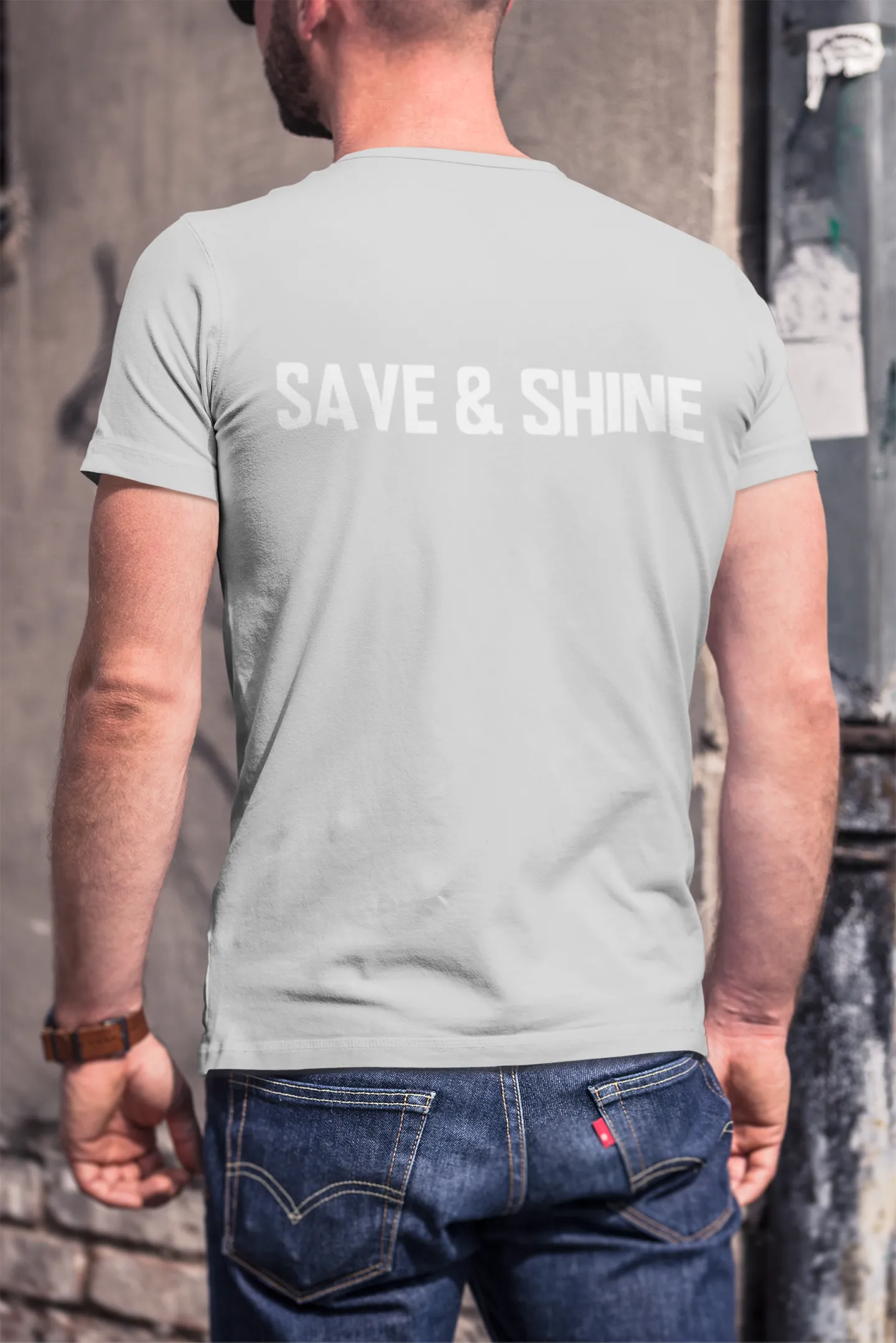 Save and Shine Small Logo Unisex Tee