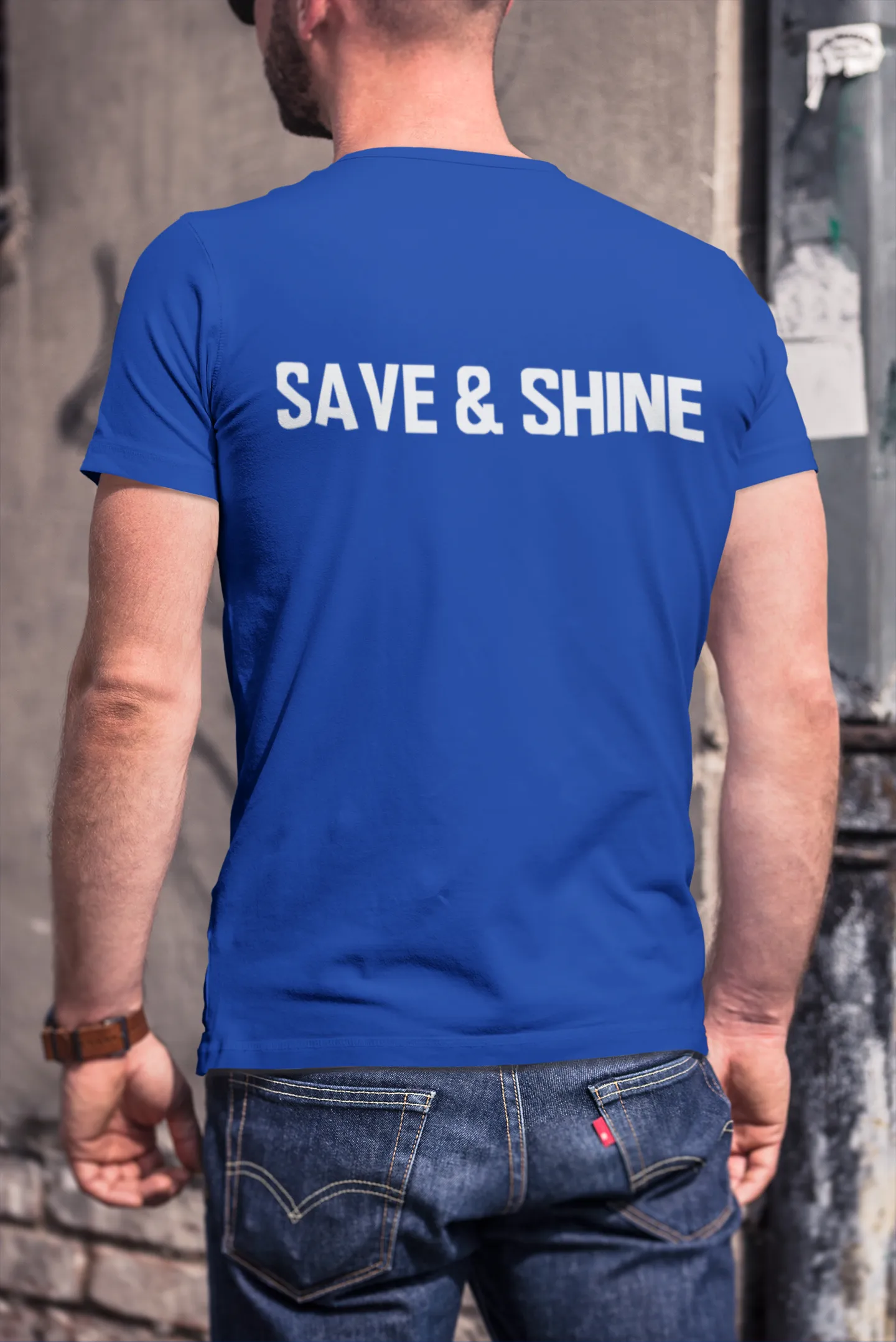 Save and Shine Small Logo Unisex Tee