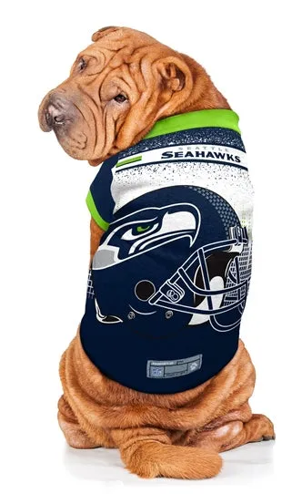 Seattle Seahawks NFL Performance T-Shirt for Dogs