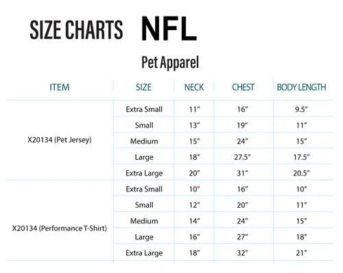 Seattle Seahawks NFL Performance T-Shirt for Dogs