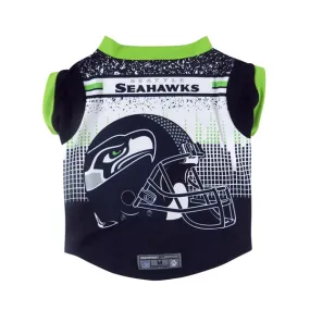 Seattle Seahawks NFL Performance T-Shirt for Dogs